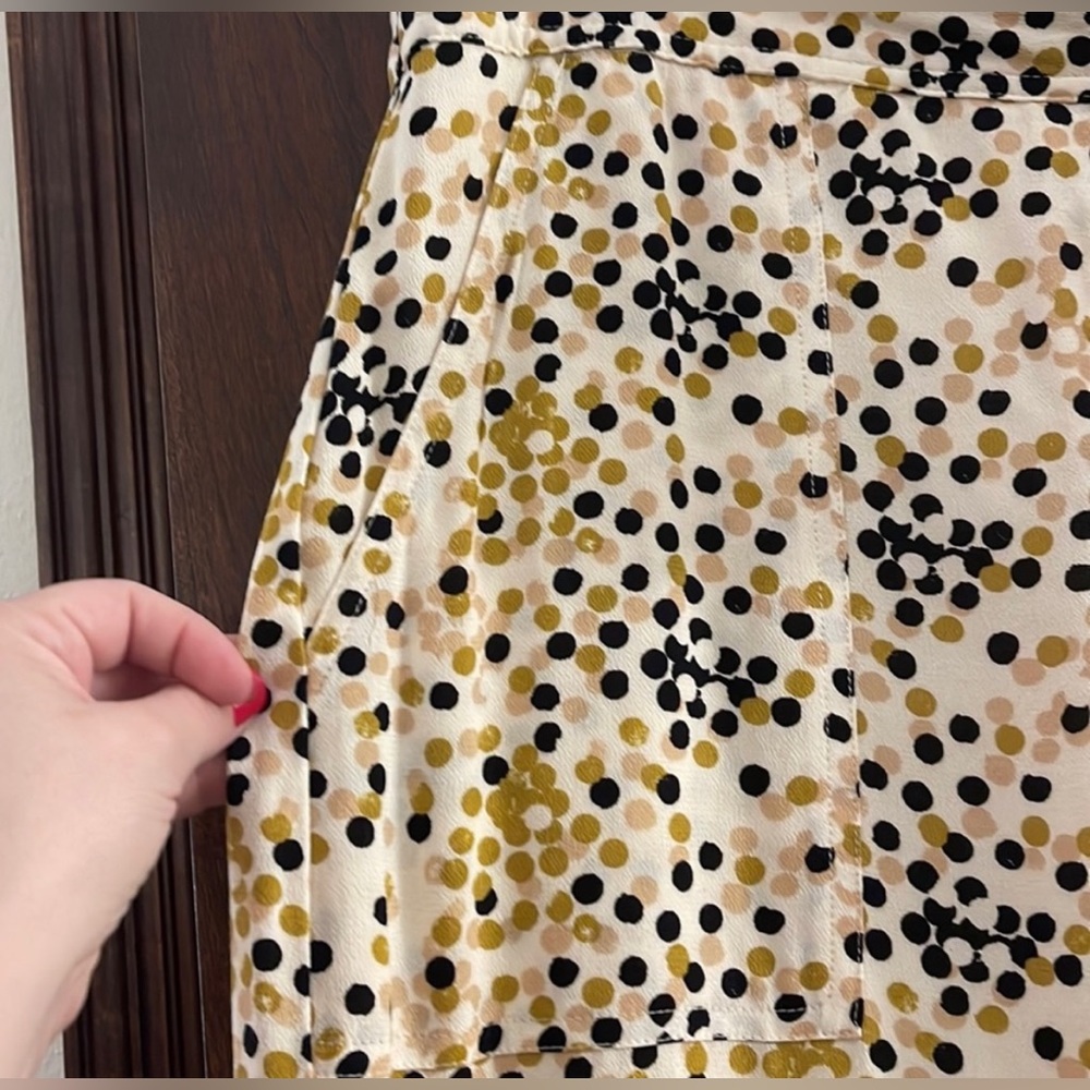 Mossimo Polka Dot Midi Skirt - Large - Like New! - Picture 4 of 8